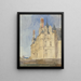 Château d'Écouen - William Callow — ingelijst kunstwerk aan de muur