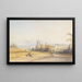 Montpellier Zuid-Frankrijk - William Callow — ingelijst kunstwerk aan de muur