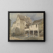 Moulin Saint-Lavoir à Chartres - William Callow — ingelijst kunstwerk aan de muur