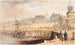 Het haven van Saint-Malo bij laag water - William Callow — weergave van het kunstwerk