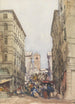 Le Rialto - William Callow — weergave van het kunstwerk