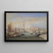 Venetië vanaf San Giorgio - William Callow — ingelijst kunstwerk aan de muur