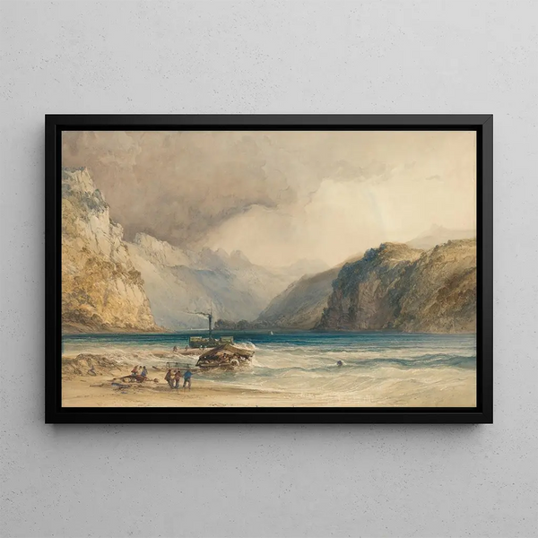 William Callow - Walenstadt from Weesen Switzerland.webp