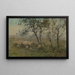 Een kudde schapen - William Charles Estall — ingelijst kunstwerk aan de muur