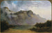 Mont Olympe, meer St Clair, Tasmanië, bron van de Derwent - William Charles Piguenit — weergave van het kunstwerk