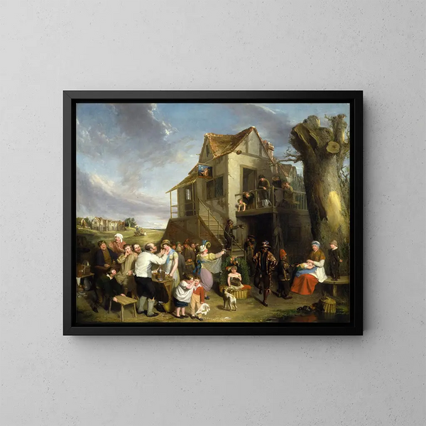 Labour Day - William Collins — framed artwork on a wall