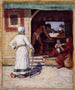 Een oosterse scène - William Crampton Gore — weergave van het kunstwerk
