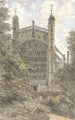 Chapelle Saint-Georges Windsor westkant 19 juli 1832 10u - William Crotch — weergave van het kunstwerk