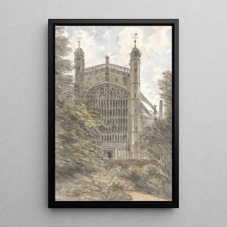 William Crotch - St Georges Chapel Windsor West End July 19 1832 10 am.webp
