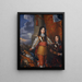 Charles II (1630 - 1685), koning van Schotland (1649 - 1685) en koning van Engeland en Ierland (1660 - 1685) - William Dobson — ingelijst kunstwerk aan de muur