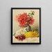 Chrysanten - William Duffield — ingelijst kunstwerk aan de muur
