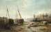 Laagwater bij Penzance - William Edward Webb — weergave van het kunstwerk
