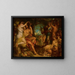 Een Bacchisch feest - William Etty — ingelijst kunstwerk aan de muur
