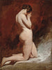 Nude kneeling - William Etty — artwork view