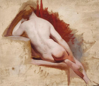 William Etty - Seated female nude study.webp