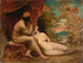Studie voor een familie uit de bossen - William Etty — weergave van het kunstwerk
