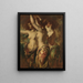 De Drie Gratiën - William Etty — ingelijst kunstwerk aan de muur
