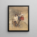 Study of Country Boys - William Evans of Bristol — framed artwork on a wall