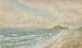 Strand van Nine Mile met uitzicht naar het noorden vanaf Totara - William Francis Herring — weergave van het kunstwerk
