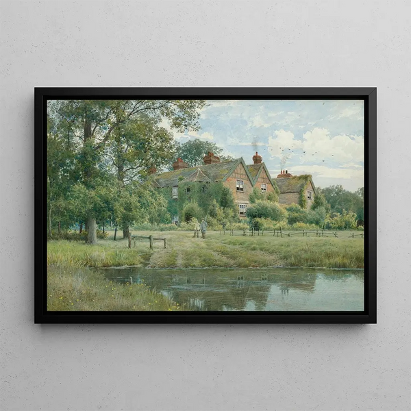 William Fraser Garden - Old Houses near Cambridge.webp