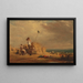 Rust tijdens de oogst - William Frederick Witherington — ingelijst kunstwerk aan de muur