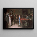 En wanneer hebt u uw vader voor het laatst gezien - William Frederick Yeames — ingelijst kunstwerk aan de muur