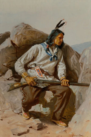 William Gilbert Gaul - Indian Scout.webp