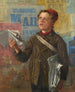 van het avondblad - William H. Snape — weergave van het kunstwerk