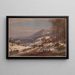 Coupe de Bois en Hiver - William Harring — ingelijst kunstwerk aan de muur