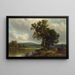 Scène à Napanoch - William Hart — ingelijst kunstwerk aan de muur
