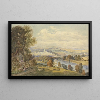 William Havell - View of Totnes Devon.webp