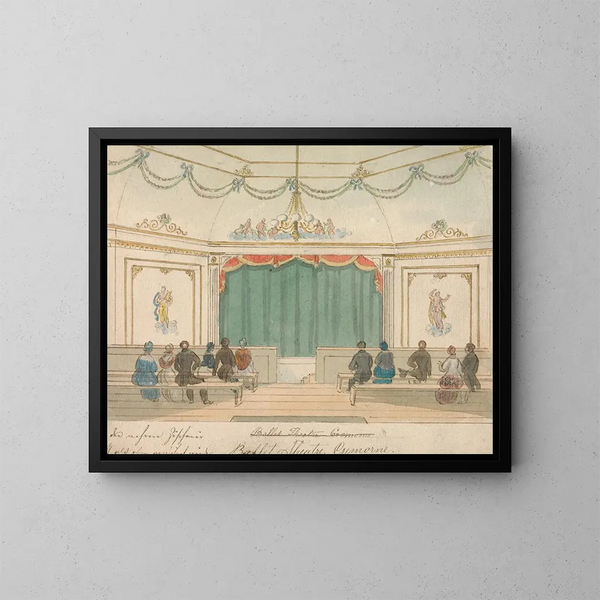 Ballet Theatre Cremorne - William Henry Brooke — framed artwork on a wall