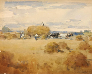 William Henry Holmes - Haymaking Scene.webp