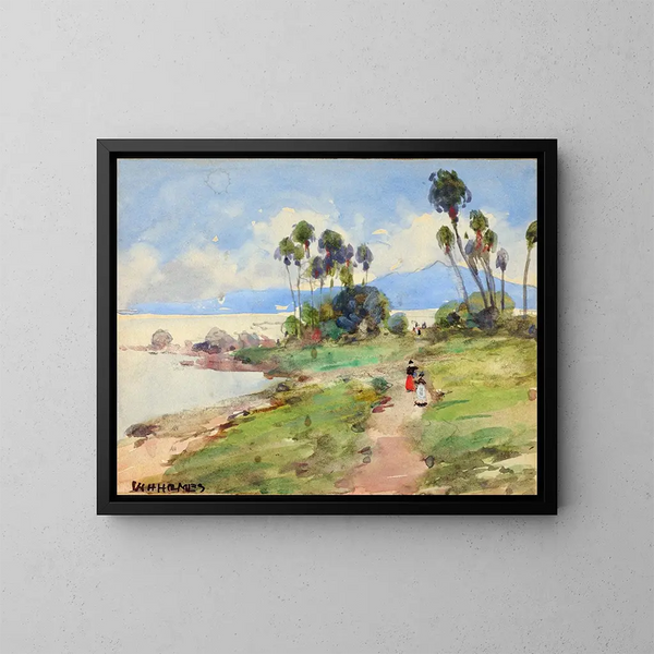 in Jamaica - William Henry Holmes — framed artwork on a wall
