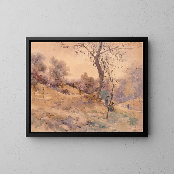 Landscape Painting - William Henry Holmes — framed artwork on a wall