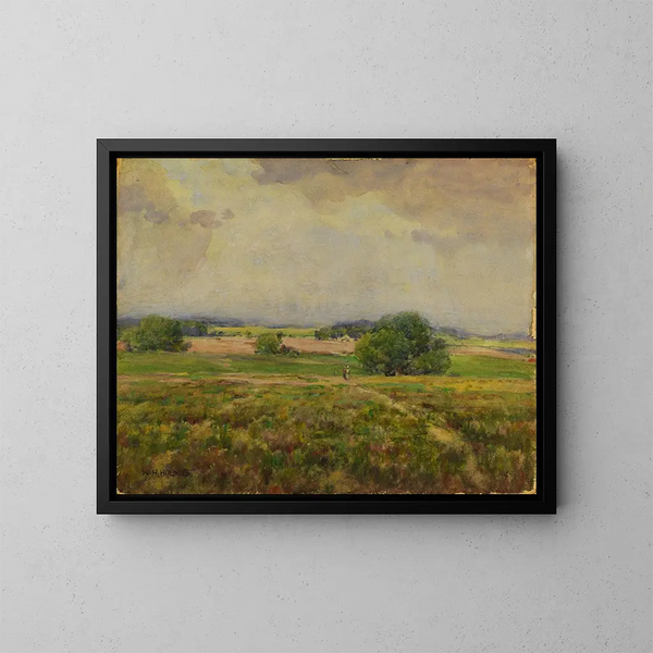 Above the Maryland Fields - William Henry Holmes — framed artwork on a wall