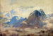 Le Propre du Tout-Puissant, een afdruk van de Hoge Andes - William Henry Holmes — weergave van het kunstwerk