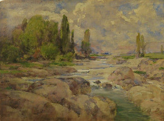 William Henry Holmes - The Normal Rock Creek.webp