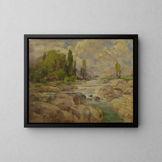 William Henry Holmes - The Normal Rock Creek.webp