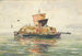 Venice Freight Boats - William Henry Holmes — artwork view