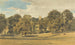Kerk van Bushey vanaf het zuidwesten - William Henry Hunt — weergave van het kunstwerk