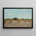 De stroperij - William Henry Lippincott — ingelijst kunstwerk aan de muur