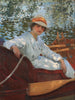 Een zomerse rij - William Henry Margetson — weergave van het kunstwerk