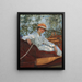 Een zomerse rij - William Henry Margetson — ingelijst kunstwerk aan de muur