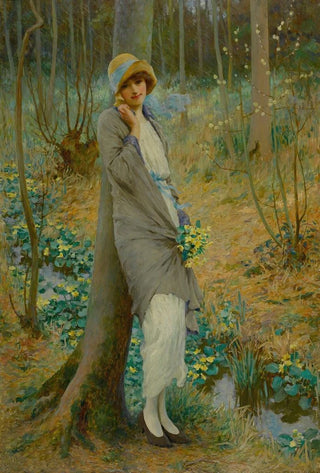 William Henry Margetson - Marsh Marigolds.webp