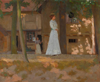 William Henry Margetson - The Promenade.webp