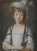 portret van Lady Frances Elizabeth Brudenell Bruce, later Lady Frances Elizabeth Wilson - William Hoare van Bath — weergave van het kunstwerk