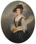 Portrait painting of Susanna Hoare, Countess of Ailesbury - William Hoare of Bath — artwork view
