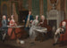 Portret van een familie - William Hogarth — weergave van het kunstwerk
