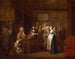 La Dénonciation - William Hogarth — weergave van het kunstwerk
